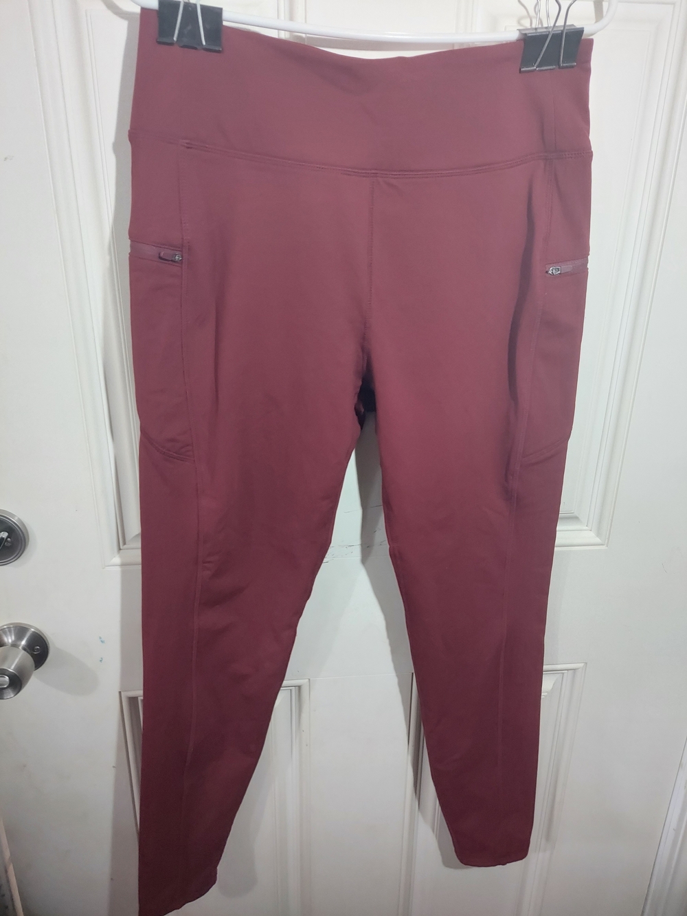 Skechers High-Waist Active Thick Leggings in Deep Wine